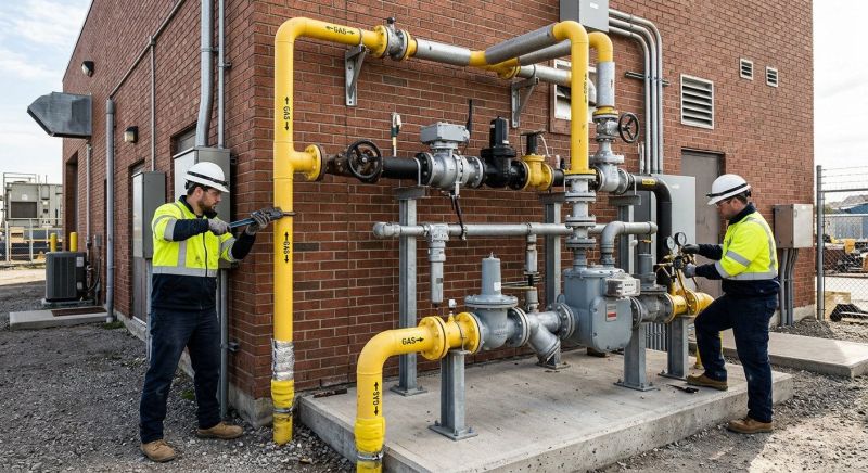 Commercial Gas Line Repair in Sacramento, CA