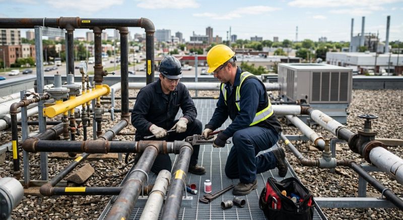 Commercial Gas Piping in Austin, TX