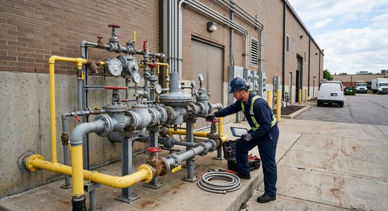 Commercial Gas Piping in Columbus, OH