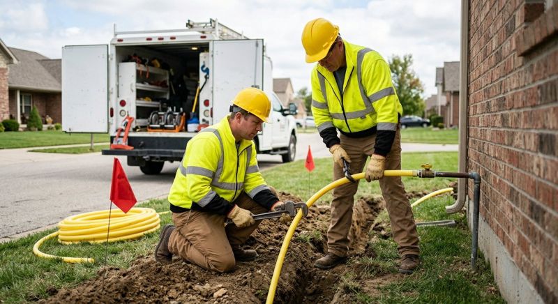 Gas Line Relocation in Boca Raton, FL