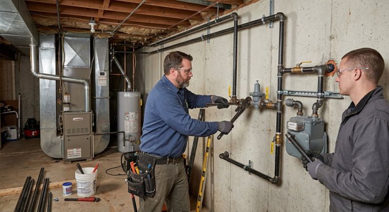 Gas Pipe Installation in Austin, TX