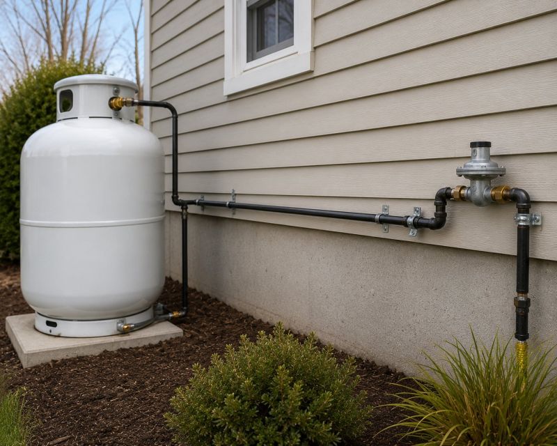 Propane Line Replacement in Columbus, OH