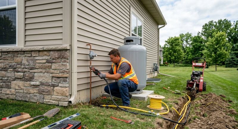 Propane Line Replacement in West Palm Beach, FL