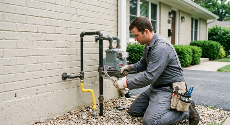 Underground Gas Line Service in Fredericksburg, VA
