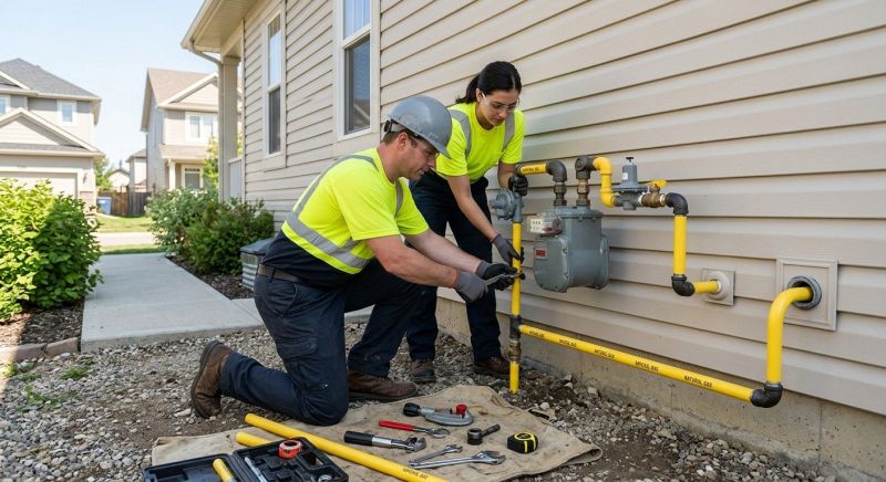 Gas Line Installation in Austin, TX