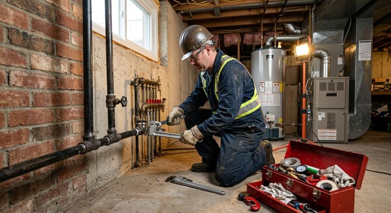 Gas Plumbing Repair in Fredericksburg, VA
